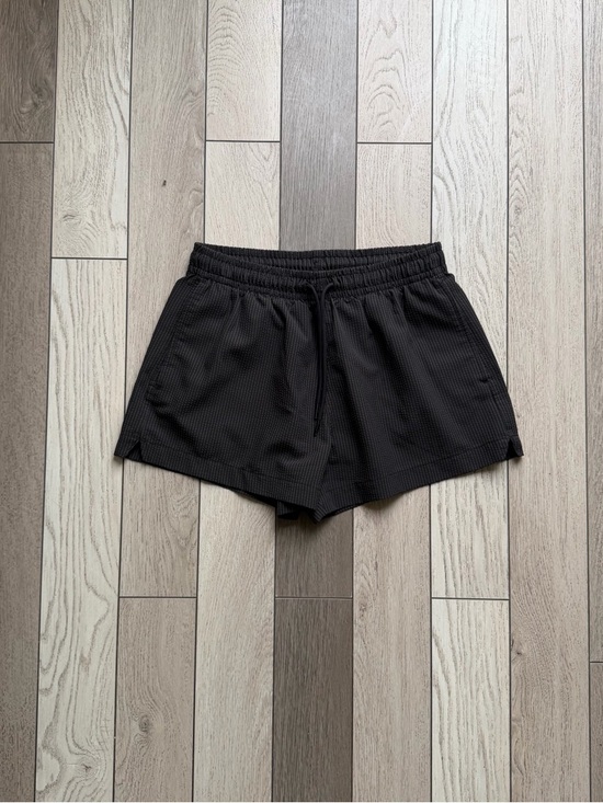 Abercrombie & Fitch Pants - Abercrombie & Fitch Black Waffle-Knit Athletic Shorts XS